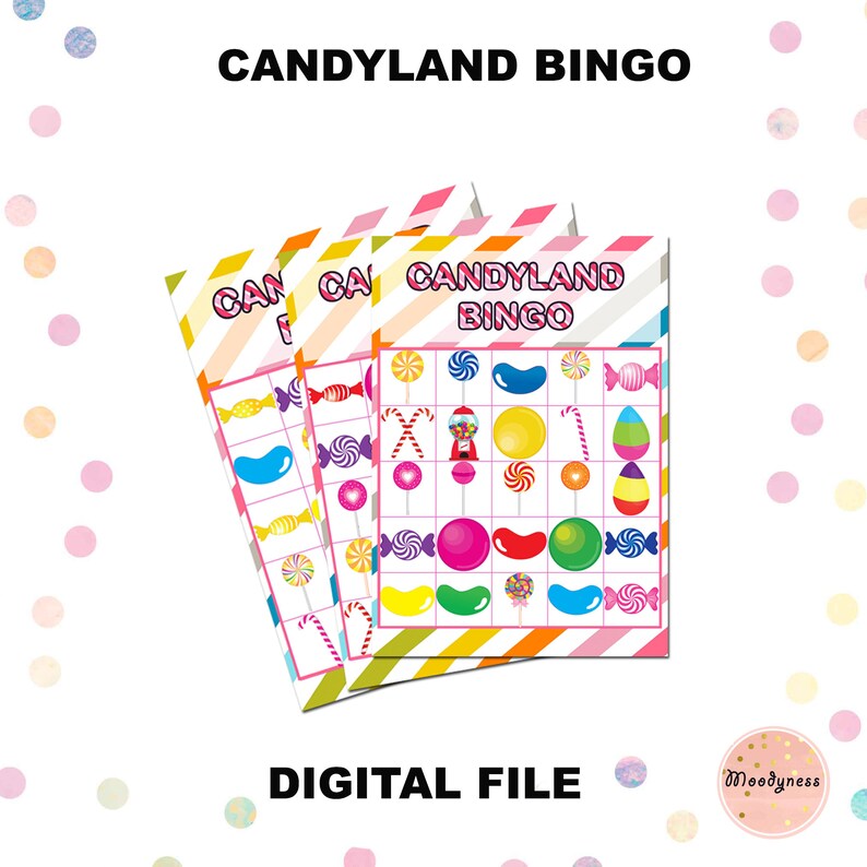 Candyland Printable Banner Candyland Decorations Candyland | Etsy