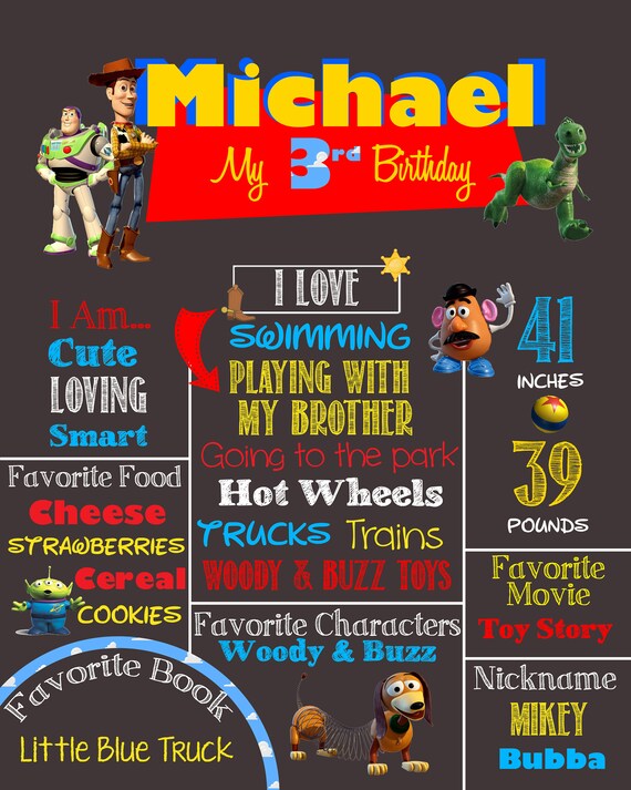 Toy Story Themed Birthday Party Toy Story Party Theme Toy Etsy Toy Story Themed Birthday Party Toy Story Party Theme Toy Etsy