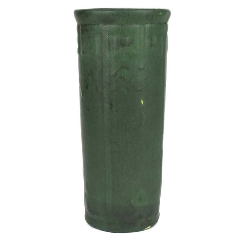 Brush McCoy Pottery 11 1/2 M97 Matte Green Greek Key | Etsy