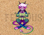 DreamKeepers Namah Sticker - Web Comic Stickers - Furry Community - Anthro Decals DK029