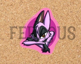 DreamKeepers Vi Sticker - Web Comic Stickers - Furry Community - Anthro Decals DK041