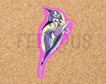 DreamKeepers Wisp Sticker - Web Comic Stickers - Furry Community - Anthro Decals DK014