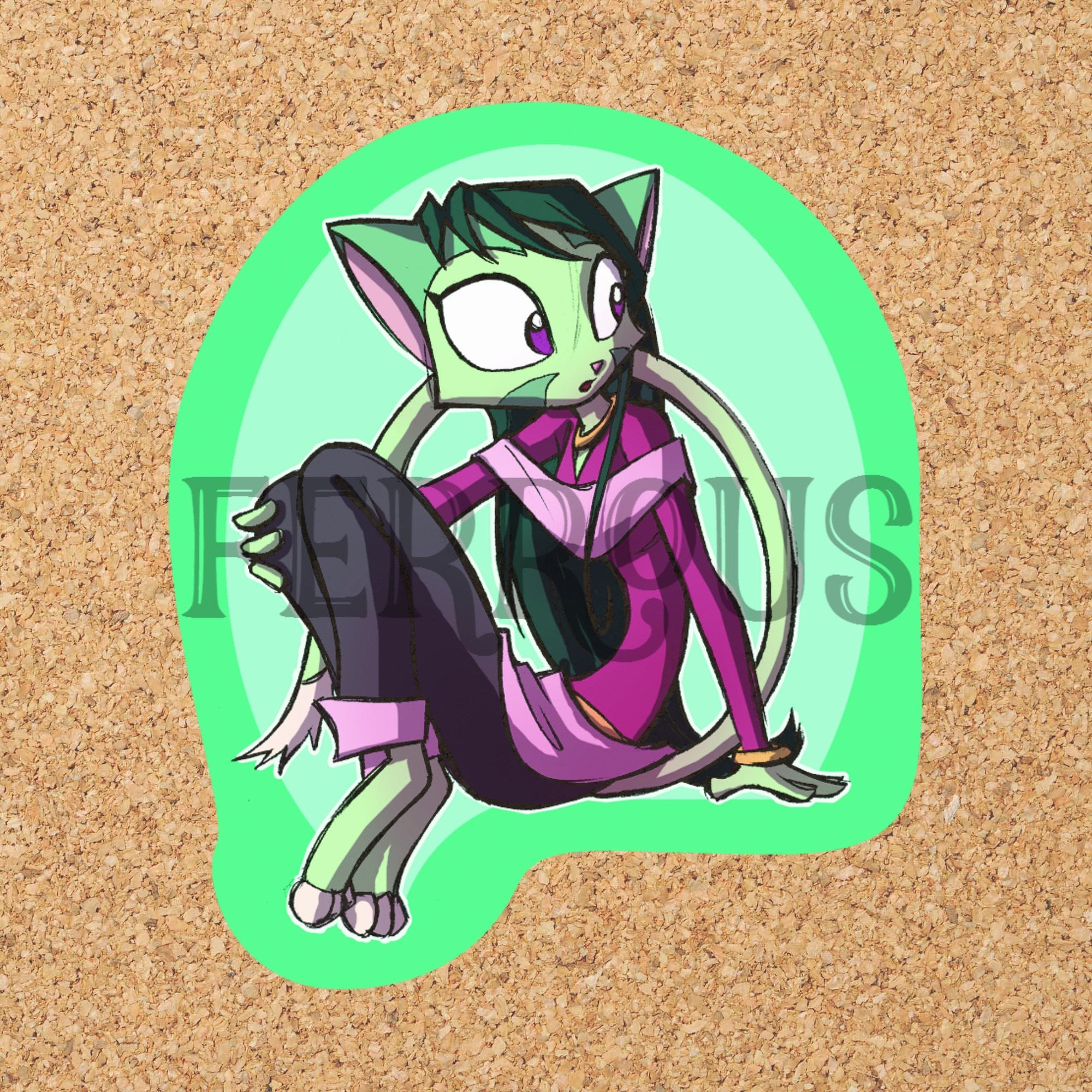 Lilith Firehawk Sticker Lilith Sticker Dreamkeepers Stickers DK011 - Etsy Hong Kong