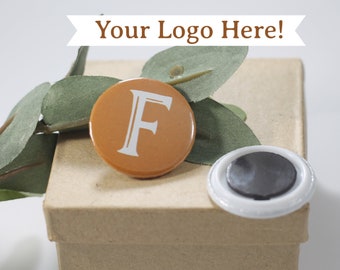 Custom Magnets - Your Logo Here Fridge Magnet - Organizational Magnet - White Board Magnet