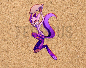 DreamKeepers Vi Sticker - Web Comic Stickers - Furry Community - Anthro Decals DK045