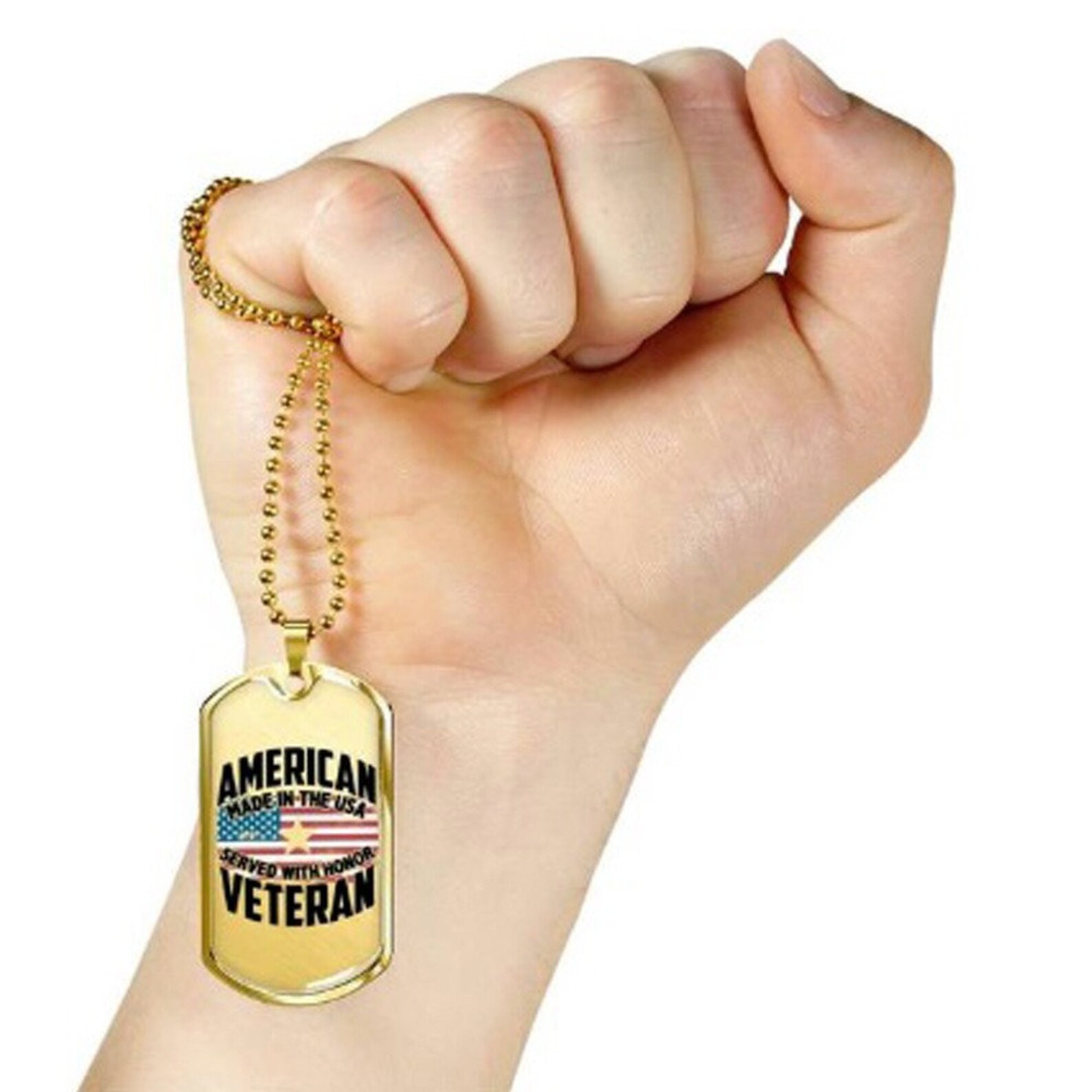 Veteran Gift, Veterans Day Gifts, Military Dog Tag Necklace, Dog Tag