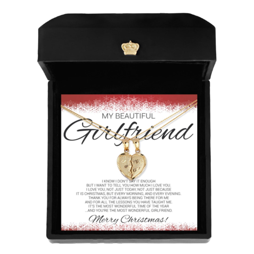 Girlfriend Gift,girlfriend Necklace Gift, Girlfriend Christmas Gift