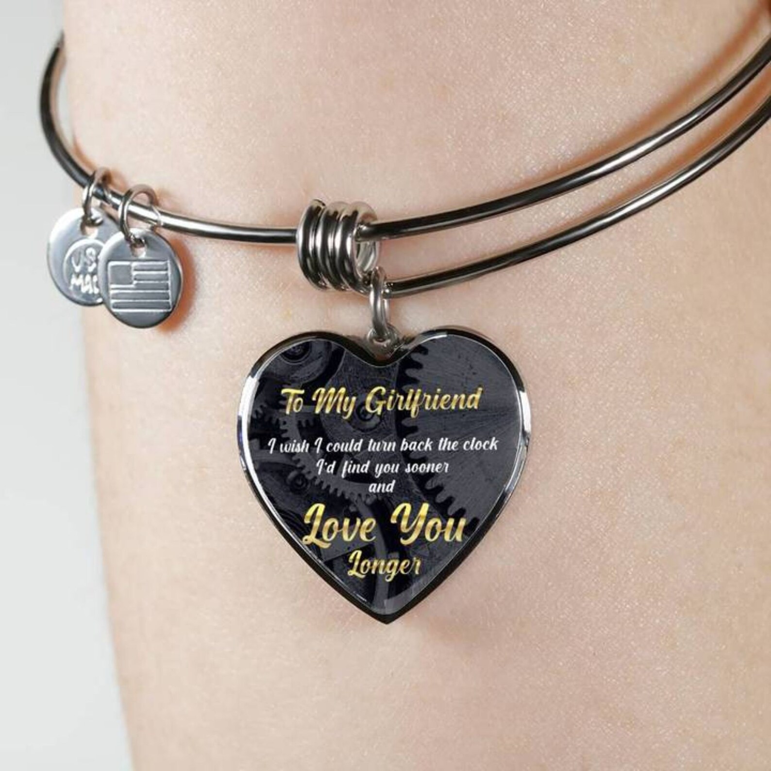 Charm Bracelet Women, Bracelet With Name, Girlfriend Gift Ideas