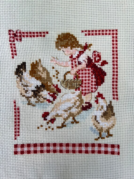 Cross stitch gobelin Embroidered Handmade Gobelin Arras Finished needlepoint Embroidery Hand Embroidered Tapestry Gobelin Needlecraft