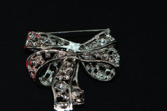 Vintage KJL Large Bow 3D Brooch/Pin, Gifts for He… - image 6