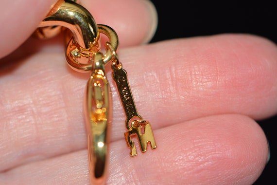 Vintage Nina Ricci Gold Chain Link Bracelet, Gift… - image 8