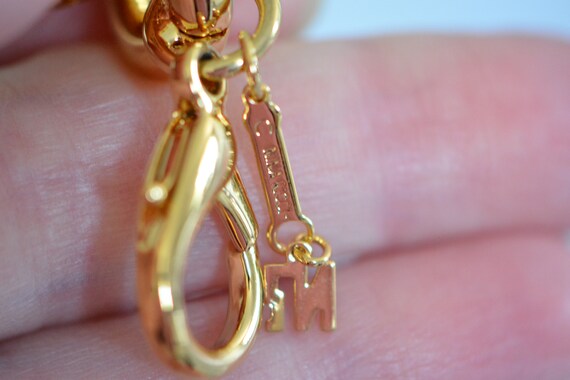 Vintage Nina Ricci Gold Chain Link Bracelet, Gift… - image 10