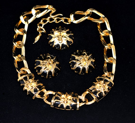 Vintage Fendi 90s Set Necklace Clip On Earrings Brooch Etsy vintage fendi 90s set necklace clip on earrings brooch gift for her gifts for women statement jewelry mother s day gift