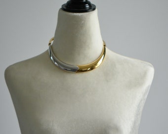 Vintage Oscar De La Renta Choker/Necklace 70s, Gifts-for-Her, Gifts for Women, Statement Necklace.