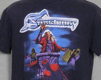 Sanctuary T-shirt 1988 Vintage Rare 