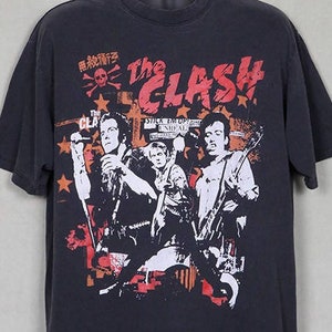 The Clash T-shirt Vintage Rare Punk Tee 