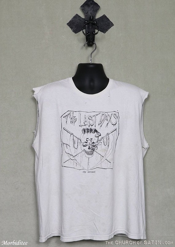 Faded white t shirt Clearance