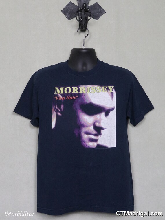 Details about / MORRISSEY T-SHIRT Mens The Smiths Band Tee Top Electric Acoustic Guitar LGBT
