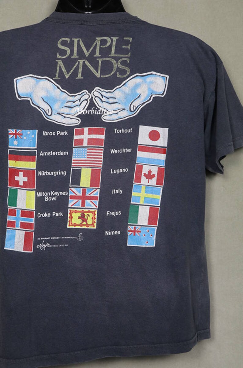 simple minds t shirt 2020