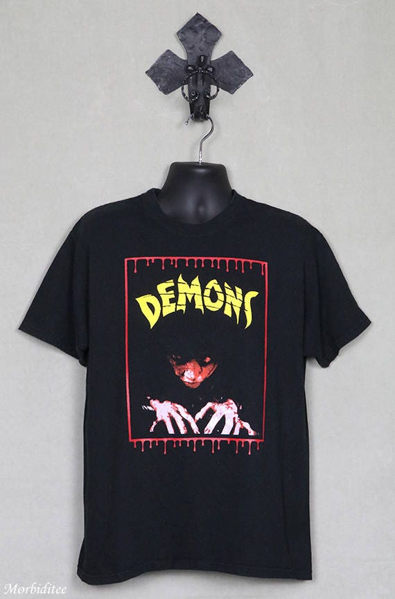 Demons Horror Movie T-shirt Lamberto Bava Zombie Cult Film | Etsy