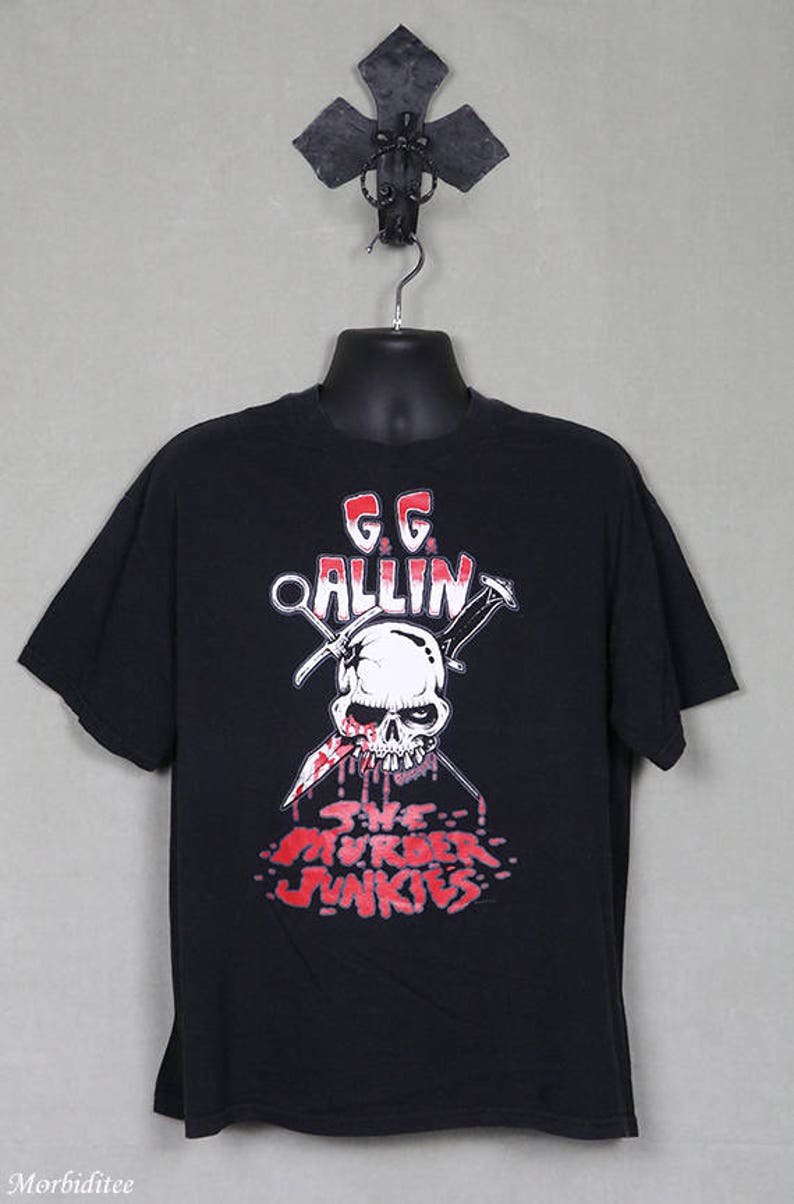GG Allin & The Murder Junkies t-shirt vintage rare tee shirt | Etsy