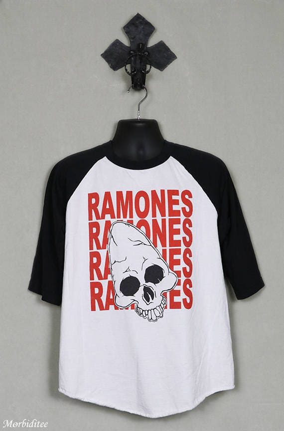 The Ramones t-shirt, vintage rare tee shirt, white