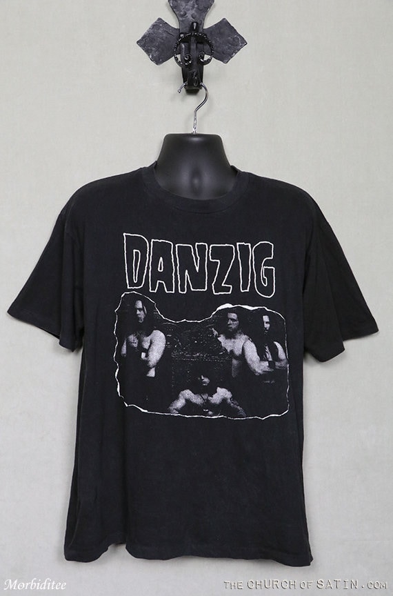 Danzig t-shirt, Misfits Samhain, vintage rare tee,
