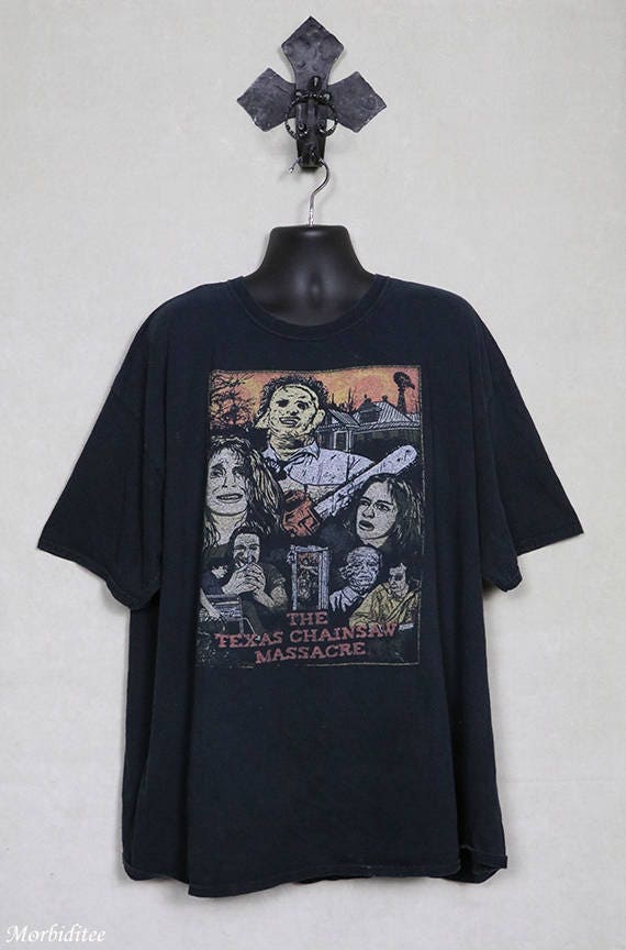 The Texas Chainsaw Massacre shirt Leatherface horror movie | Etsy