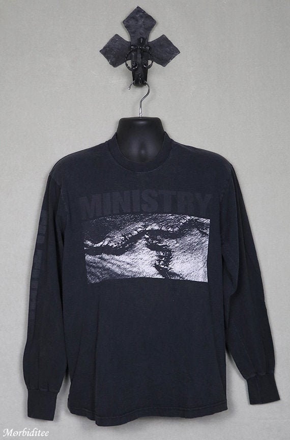 Ministry t-shirt, long sleeve tee shirt, Skinny Pu