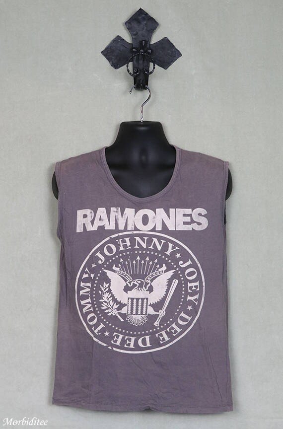 The Ramones t-shirt, vintage rare tee shirt, faded