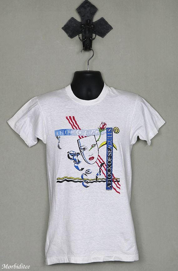 flock of seagulls t shirt