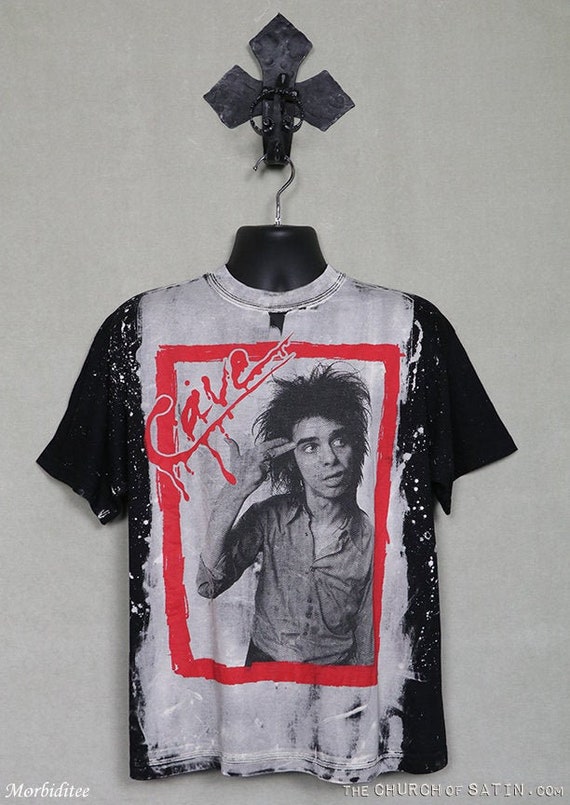 Nick Cave t-shirt, vintage rare soft Mosquitohead
