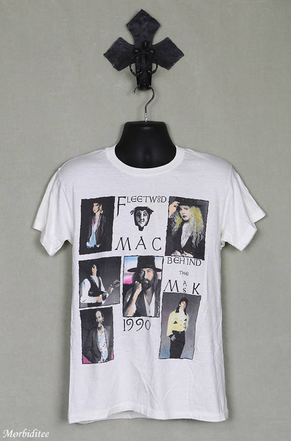 Fleetwood Mac T-shirt Vintage Rare Tee 