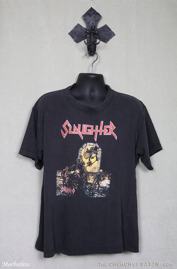 Slaughter T-shirt Strappado Tee Shirt Vintage Rare Black | Etsy