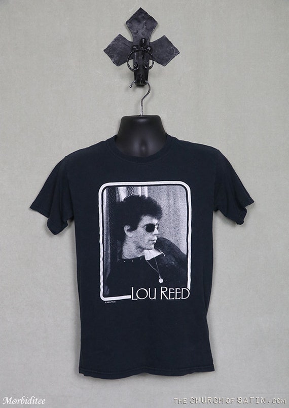 Lou Reed t-shirt, vintage rare tee shirt, Velvet U