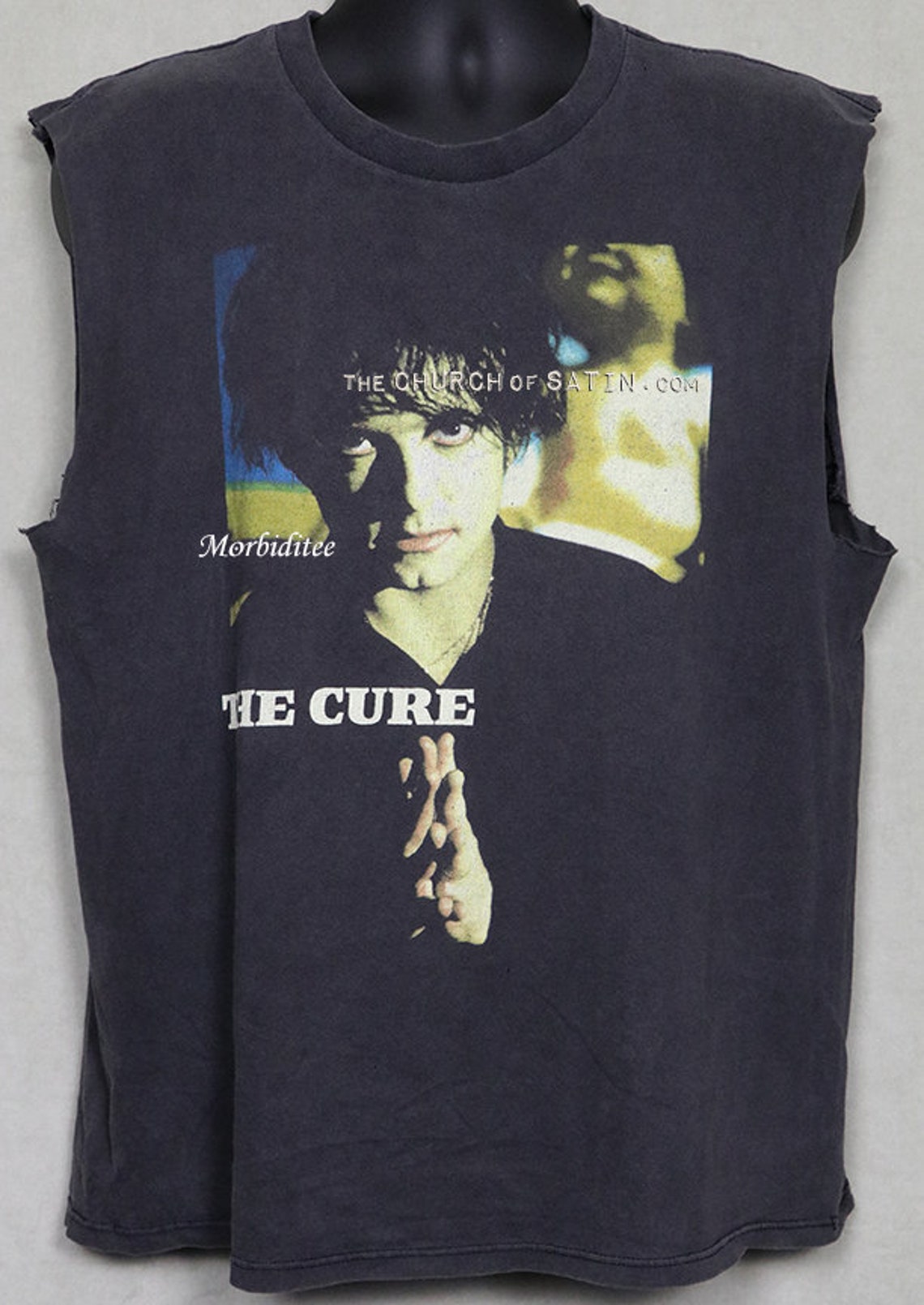 The Cure Shirt Vintage Rare Tour Tshirt Black Tee Robert Etsy