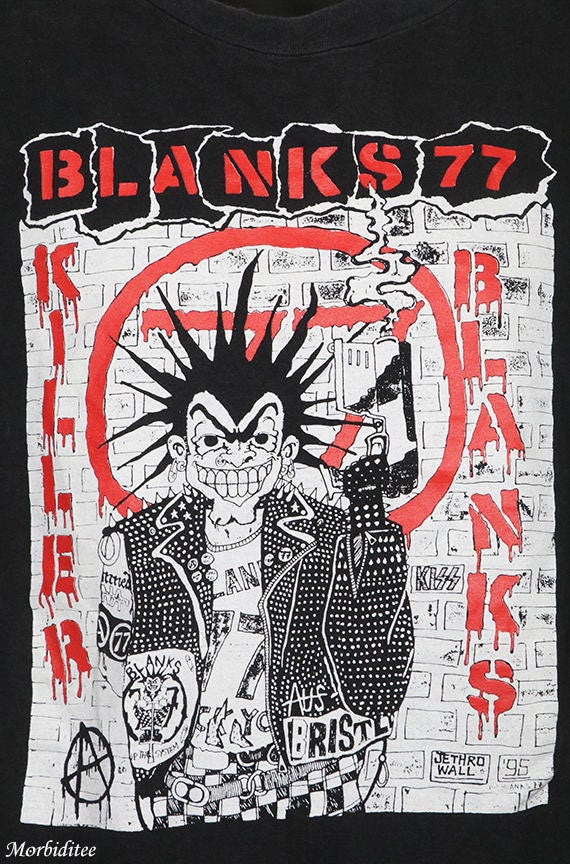 Blanks 77 T-shirt Vintage Rare Tee 