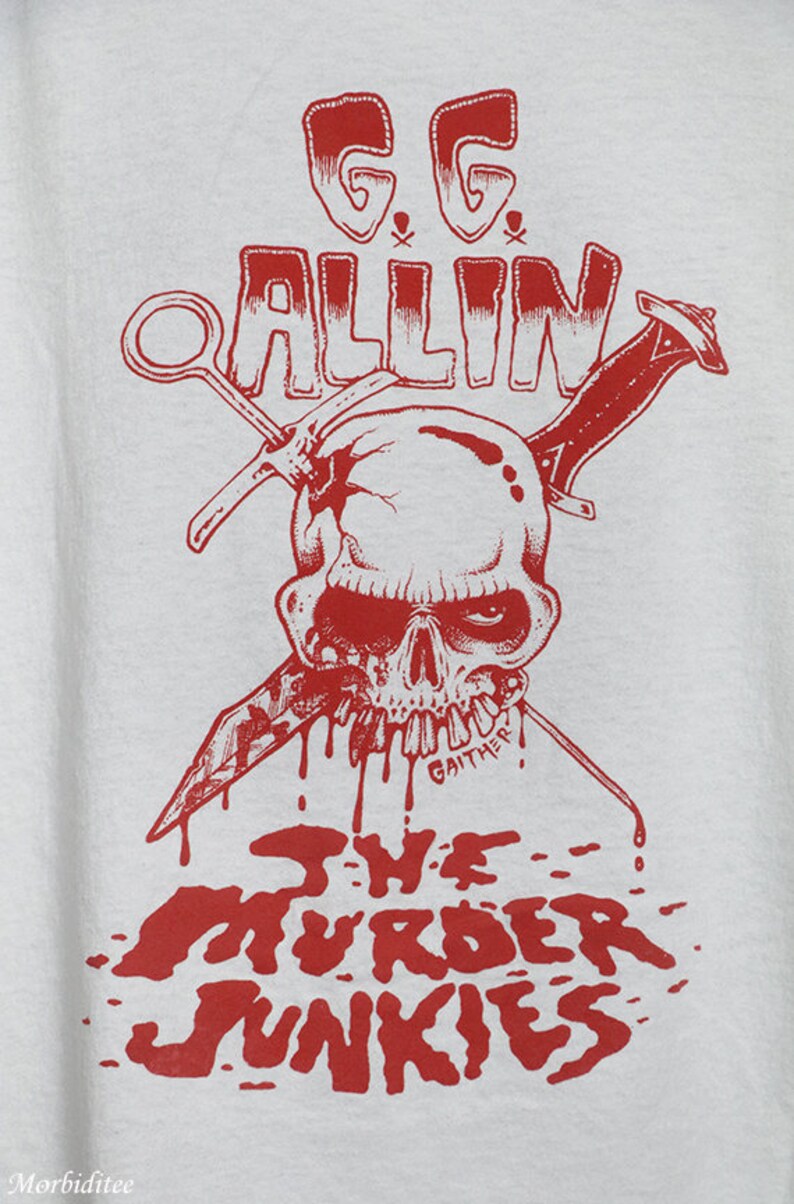 gg allin im your enemy shirt