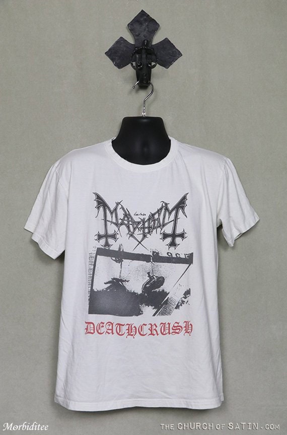 Mayhem shirt zwart metalen t-shirt 