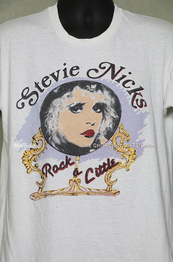 1986 Stevie Nicks Vintage Tour Band Tee Shirt Fleetwood Mac 80s 1980s