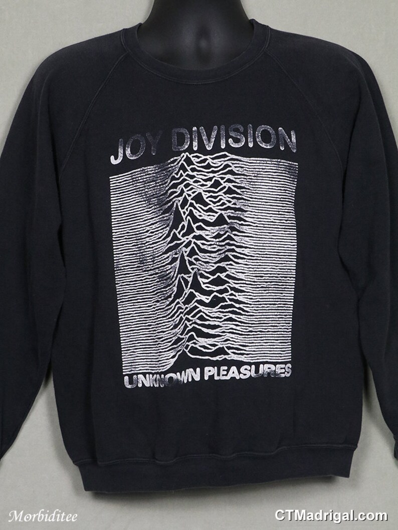 Joy Division Shirt Vintage Rare Sweatshirt Unknown Pleasures Etsy