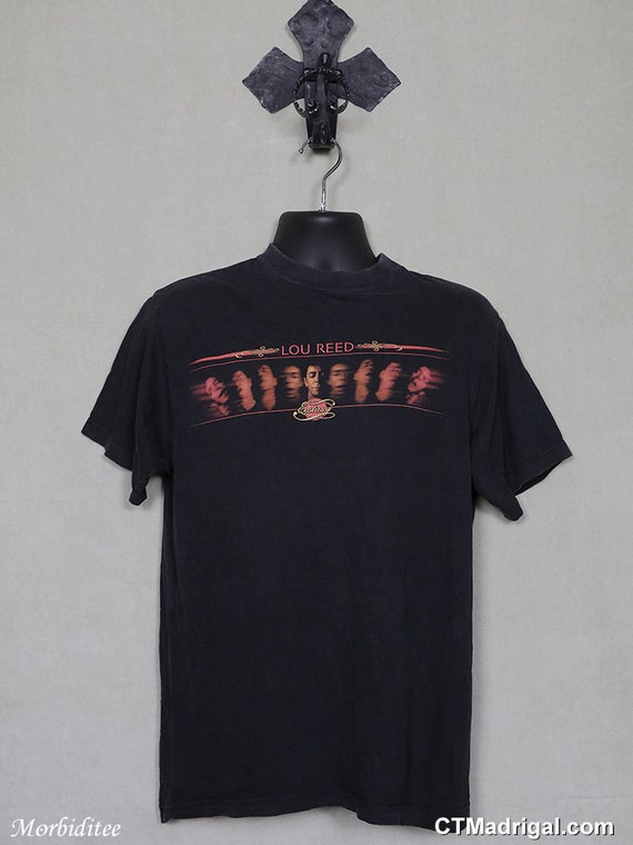Lou Reed tour t-shirt, vintage rare shirt, Velvet