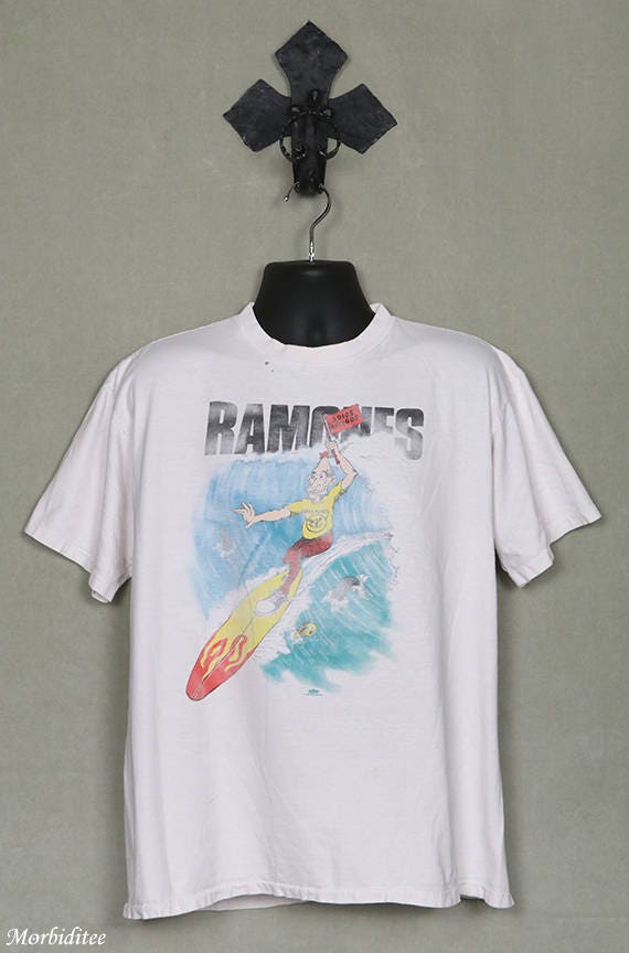 The Ramones T-shirt Vintage Shirt White 