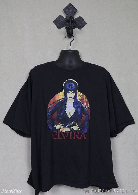 Elvira t-shirt, horror movie tee shirt, Vampire Oc