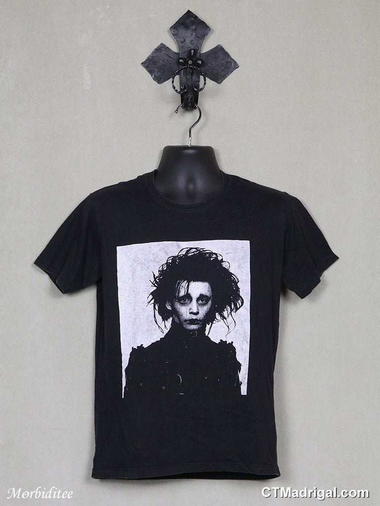 Edward Scissorhands Shirt Vintage Rare 