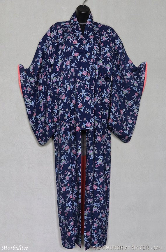 vintage silk kimono 1930 - Gem