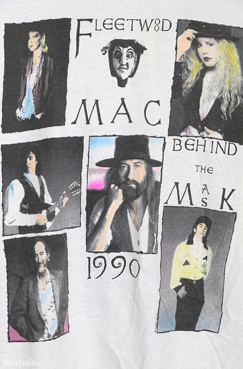 Fleetwood Mac t-shirt vintage rare tee shirt Stevie Nicks ...
