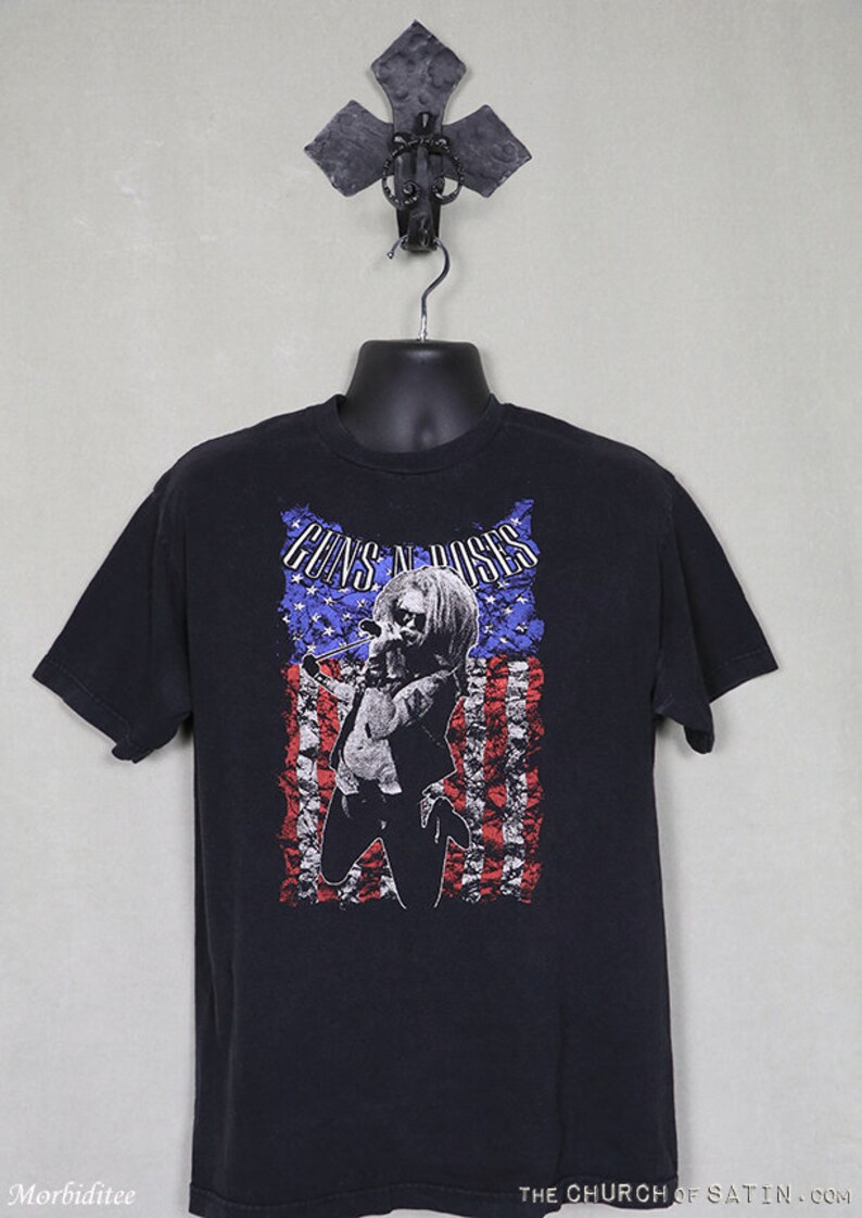 Guns N Roses Shirt Axl Rose T-shirt Vintage Rare Tee - Etsy