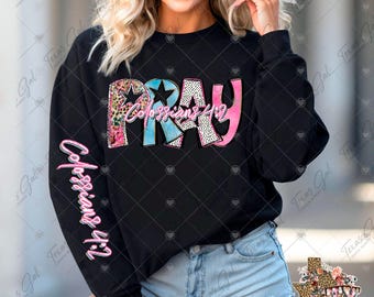 Pray PNG, Jesus Christian Png, Bible Verse Png, Doodle Letters, Trendy Png, Religious Png, Christian Png, Digital Download