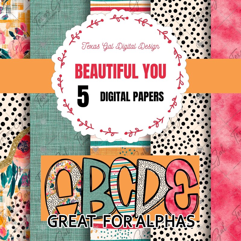 Digital Paper - Etsy